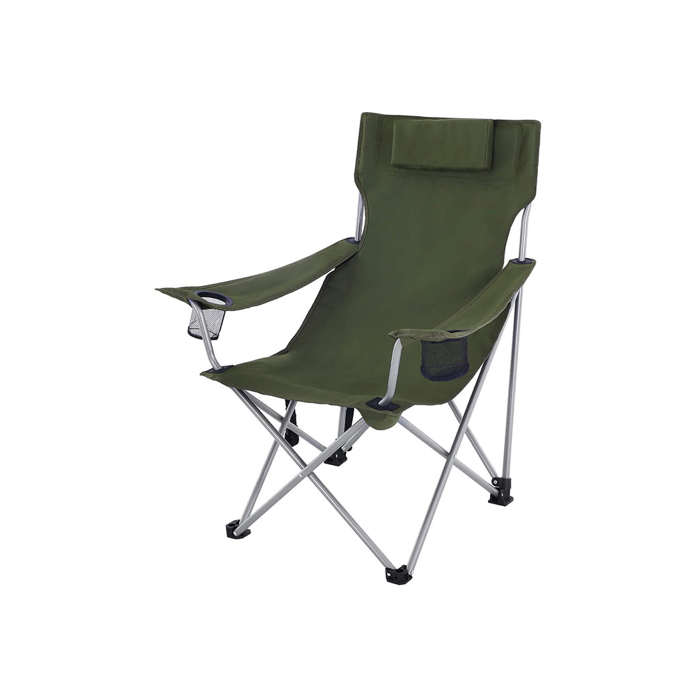 🪑 Silla Plegable Súper Estable Racefoxx – Turquesa, Para Camping Y Exteriores (94x70x62 Cm)