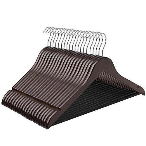 Perchas Antideslizantes TOPIA HANGER Perchas Delgadas De Madera